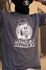 MONEYMAKER TSHIRT GREY / WHITE