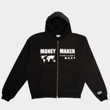 "BAGCHASER" Zipper Black