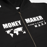 "BAGCHASER" Zipper Black