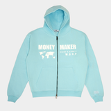 "BAGCHASER* Zipper Babyblue