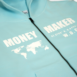 "BAGCHASER* Zipper Babyblue