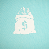 "BAGCHASER* Zipper Babyblue